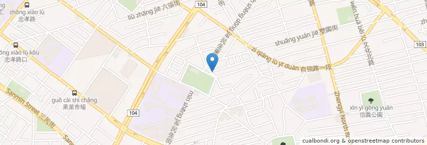 Mapa de ubicacion de 拱天宮 en 台湾, 新北市.