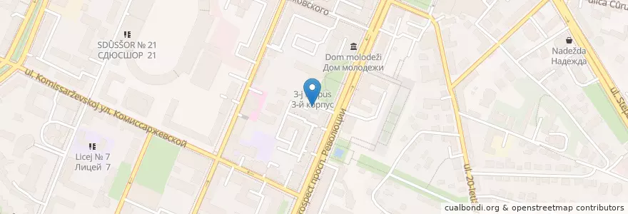Mapa de ubicacion de Harvey & Monica en Russland, Föderationskreis Zentralrussland, Oblast Woronesch, Городской Округ Воронеж.