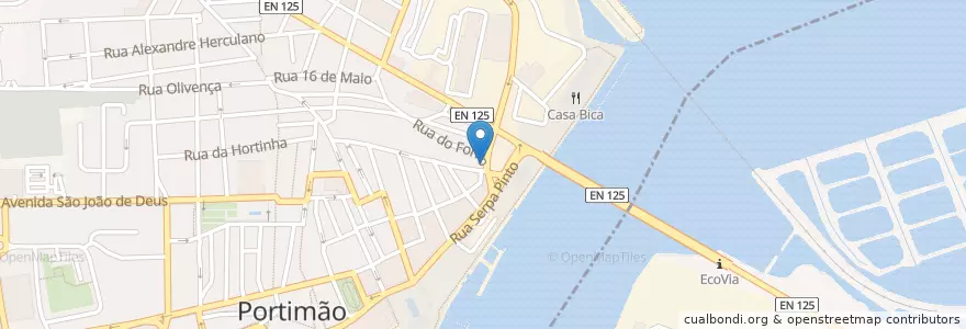 Mapa de ubicacion de Café Os Amigos en Portugal, Algarve, Algarve, Faro, Portimão, Portimão.