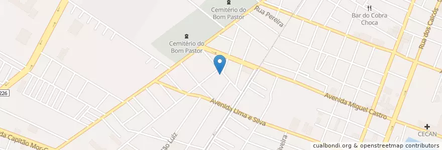 Mapa de ubicacion de Igreja Assembleia de Deus en Brasil, Região Nordeste, Rio Grande Do Norte, Região Geográfica Intermediária De Natal, Microrregião De Natal, Natal.