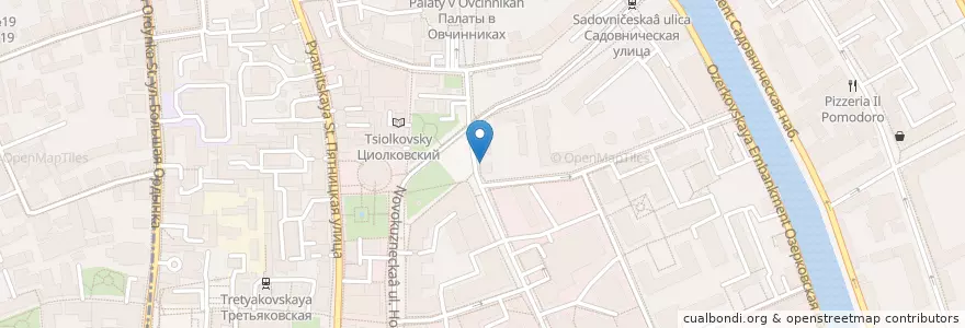 Mapa de ubicacion de Aprol en Russia, Distretto Federale Centrale, Москва, Центральный Административный Округ, Район Замоскворечье.