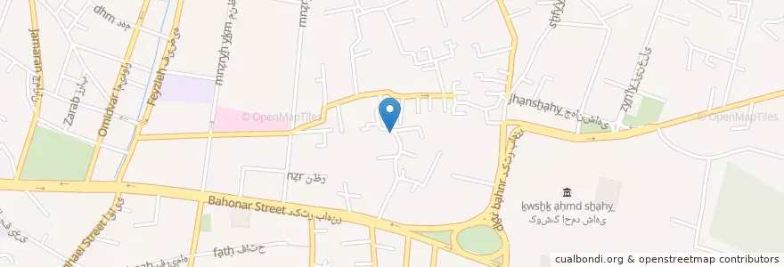 Mapa de ubicacion de مسجد امام حسن مجتبی en ایران, استان تهران, شهرستان شمیرانات, تهران, بخش رودبار قصران.