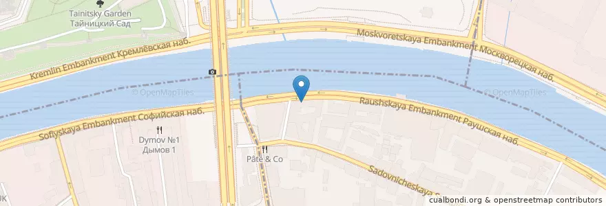 Mapa de ubicacion de Санапиро en Rusya Federasyonu, Центральный Федеральный Округ, Москва, Центральный Административный Округ.