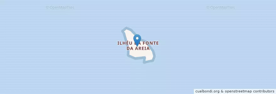 Mapa de ubicacion de Ilhéu da Fonte da Areia en 포르투갈, Porto Santo, Ilhéu Da Fonte Da Areia, Porto Santo, Porto Santo.
