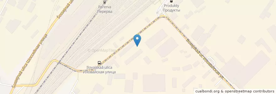 Mapa de ubicacion de Часовня Святителя Тихона en Russie, District Fédéral Central, Moscou, Юго-Восточный Административный Округ, Район Марьино.
