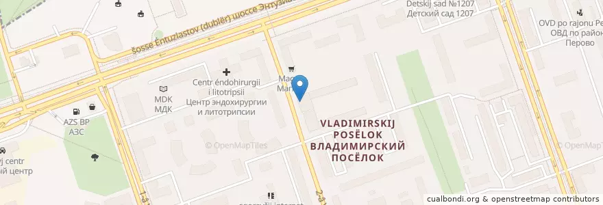 Mapa de ubicacion de Почтовое отделение №111123 en روسيا, Центральный Федеральный Округ, Москва, Восточный Административный Округ.