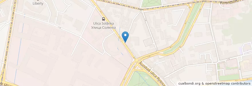 Mapa de ubicacion de Зенит en Россия, Центральный Федеральный Округ, Москва, Центральный Административный Округ, Таганский Район.