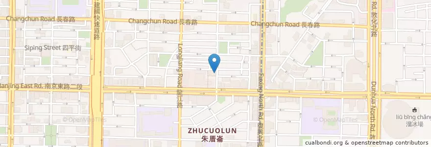 Mapa de ubicacion de 露易莎咖啡 en تایوان, 新北市, تایپه, 中山區.