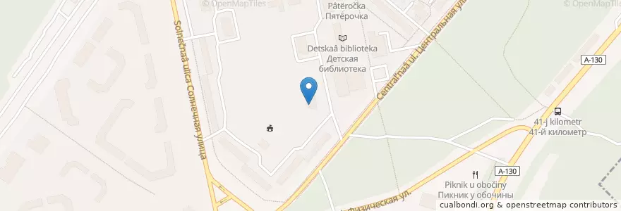 Mapa de ubicacion de ИВА-меди en Rusland, Centraal Federaal District, Moskou, Троицкий Административный Округ, Городской Округ Троицк.