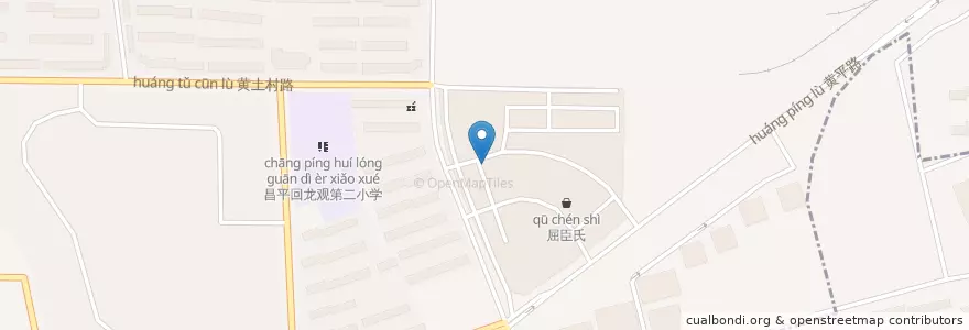 Mapa de ubicacion de 中国工商银行 en 중국, 베이징시, 허베이성, 昌平区.