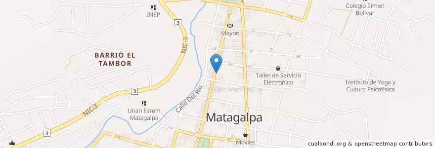 Mapa de ubicacion de Restaurante El Balcón en نيكاراجوا, Matagalpa, Matagalpa (Municipio).
