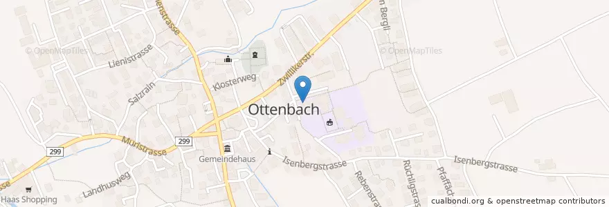 Mapa de ubicacion de Lollipop en 瑞士, 蘇黎世, Bezirk Affoltern, Ottenbach.
