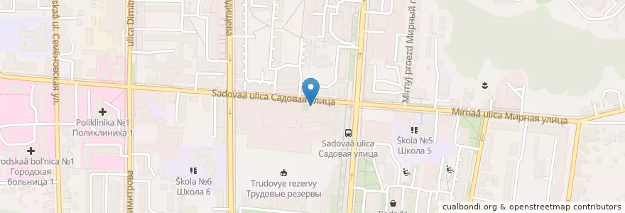 Mapa de ubicacion de Таблеточка en Rússia, Distrito Federal Central, Oblast De Kursk, Курский Район, Городской Округ Курск.