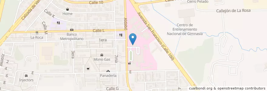 Mapa de ubicacion de Centro Oftalmológico en 쿠바, La Habana, Boyeros.