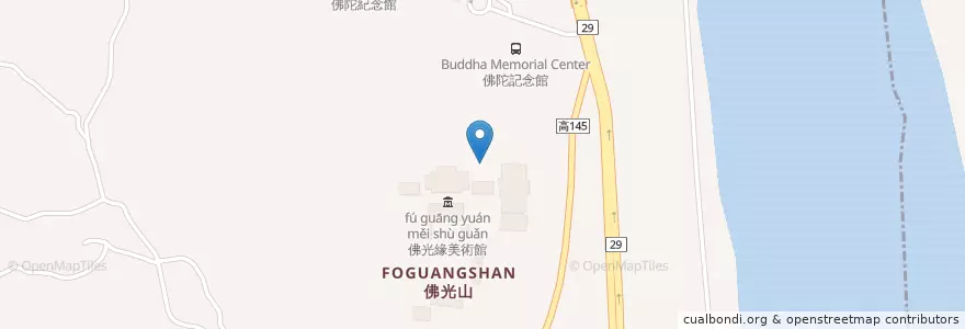 Mapa de ubicacion de 香花迎 en تايوان, كاوهسيونغ, 大樹區.