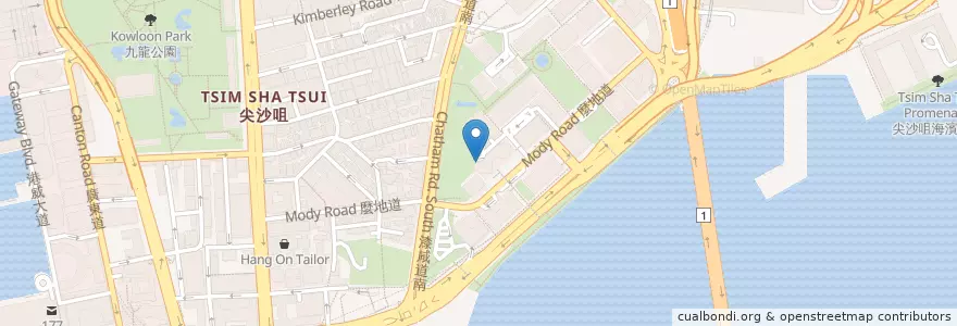 Mapa de ubicacion de Whenever Eatery en 中国, 広東省, 香港, 九龍, 新界, 油尖旺區 Yau Tsim Mong District.
