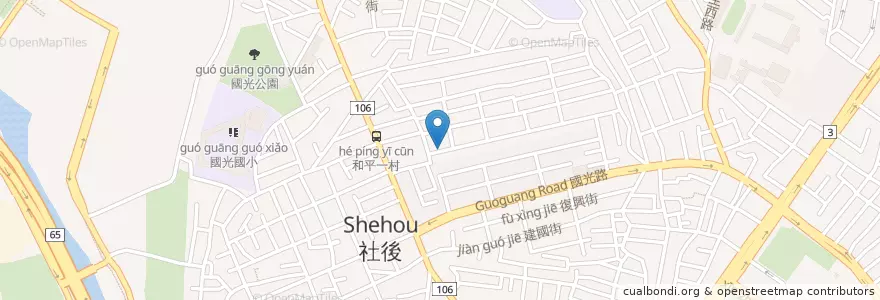 Mapa de ubicacion de 阿漢麵店 en Taiwan, New Taipei, Banqiao District.