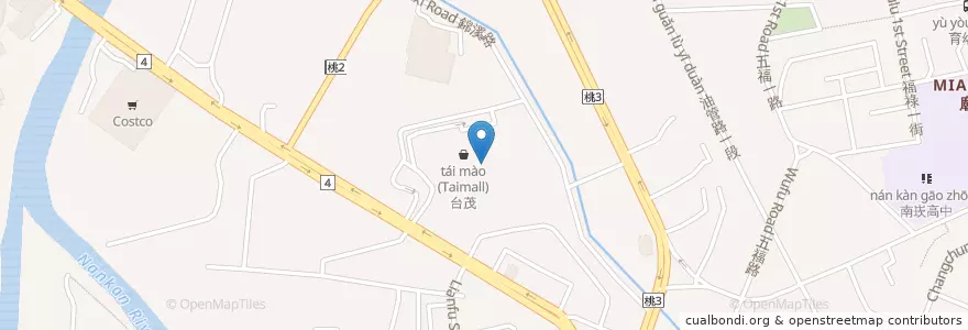 Mapa de ubicacion de McDonald's en Tayvan, 桃園市, 蘆竹區.