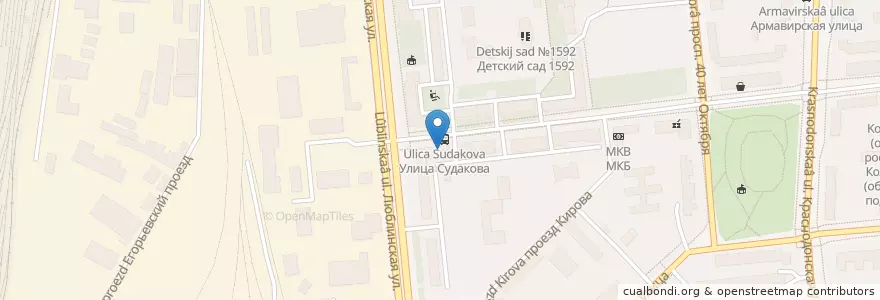 Mapa de ubicacion de Почта Банк en Rusia, Центральный Федеральный Округ, Москва, Юго-Восточный Административный Округ, Район Люблино.