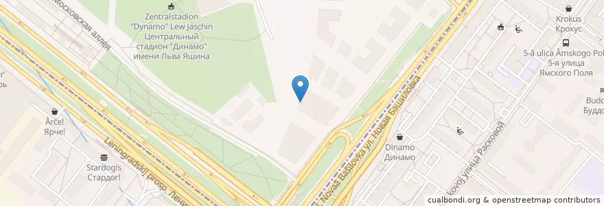 Mapa de ubicacion de Ларионов гриль en Rússia, Distrito Federal Central, Москва, Северный Административный Округ, Район Беговой, Район Аэропорт.
