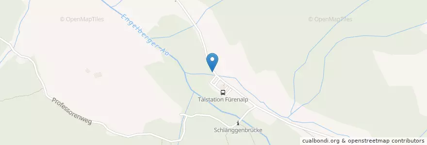 Mapa de ubicacion de Freie Parkplätze en سويسرا, Obwalden, Engelberg.