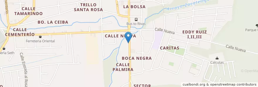 Mapa de ubicacion de clínica Dra.Fariña en Nicaragua, Granada, Granada (Municipio).