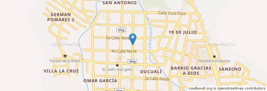 Mapa de ubicacion de Farmacia Alex en ニカラグア, ヒノテガ県, Jinotega (Municipio).