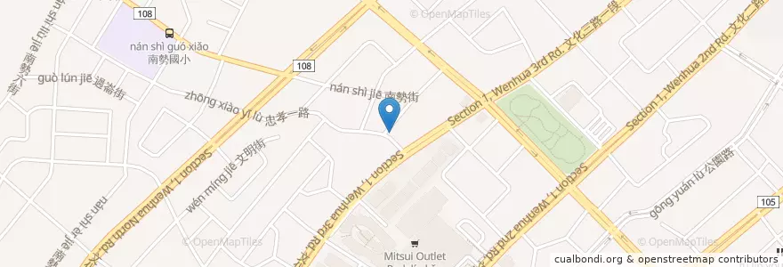 Mapa de ubicacion de 玉女號滷肉飯 en تايوان, تايبيه الجديدة, 林口區.