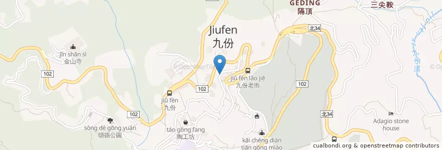 Mapa de ubicacion de CHLIV en Taïwan, Nouveau Taipei, Ruifang.