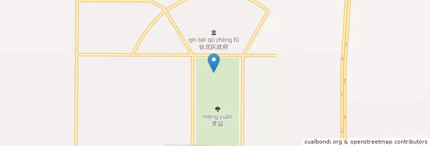 Mapa de ubicacion de 鸿亭街道 en 中国, 广西壮族自治区, 钦州市, 钦北区 (Qinbei), 鸿亭街道.