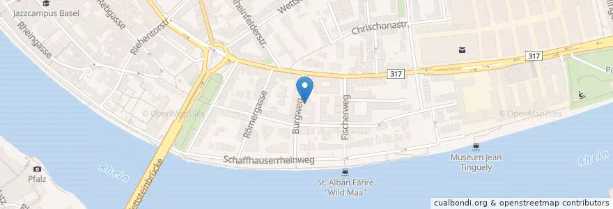 Mapa de ubicacion de Cantina Don Camillo en Schweiz, Basel-Stadt, Basel.