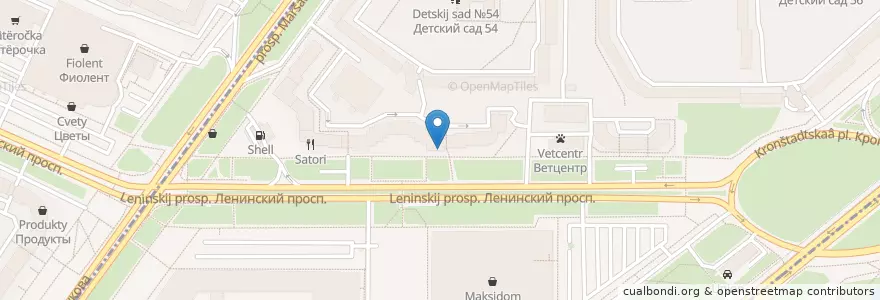 Mapa de ubicacion de Karlsson boom en Russia, Northwestern Federal District, Leningrad Oblast, Saint Petersburg, Кировский Район, Округ Красненькая Речка.
