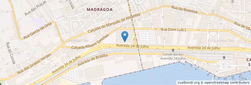 Mapa de ubicacion de LOCAL- your healthy kitchen en Portekiz, Área Metropolitana De Lisboa, Lisboa, Grande Lisboa, Lizbon, Estrela.