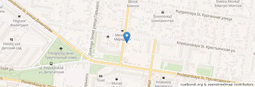 Mapa de ubicacion de Самомойка en Russia, Distretto Federale Meridionale, Territorio Di Krasnodar, Adighezia, Городской Округ Майкоп.