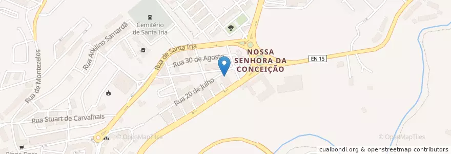 Mapa de ubicacion de Caixa Geral de Depósitos en Portekiz, Norte, Vila Real, Douro, Vila Real, Vila Real.