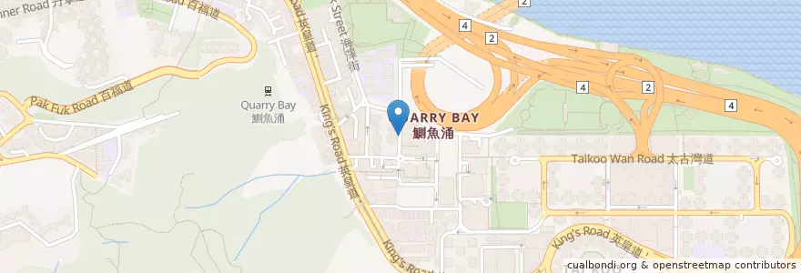 Mapa de ubicacion de Plat du Jour en 中国, 广东省, 香港 Hong Kong, 香港島 Hong Kong Island, 新界 New Territories, 東區 Eastern District.