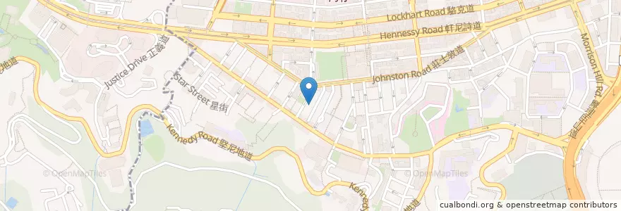 Mapa de ubicacion de Mansons Lot en الصين, غوانغدونغ, هونغ كونغ, جزيرة هونغ كونغ, الأقاليم الجديدة, 灣仔區 Wan Chai District.
