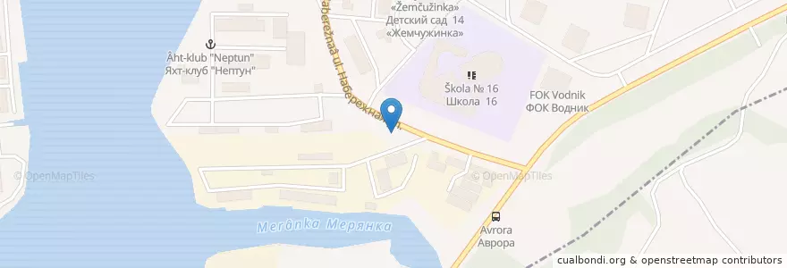 Mapa de ubicacion de Школа № 16 en Russia, Distretto Federale Centrale, Oblast' Di Mosca, Городской Округ Долгопрудный.