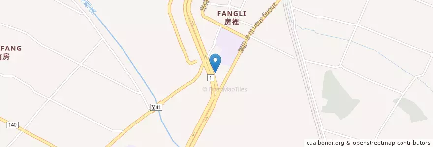 Mapa de ubicacion de 麥當勞 en Tayvan, 臺灣省, 苗栗縣, 苑裡鎮.