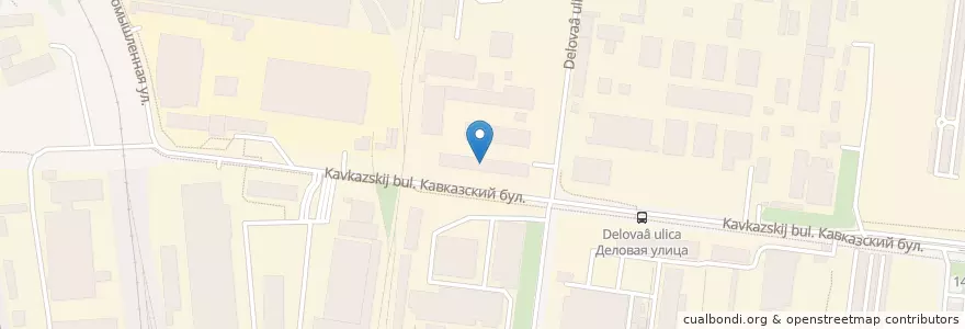 Mapa de ubicacion de Собиратор en Rusia, Distrito Federal Central, Москва, Южный Административный Округ, Район Царицыно.