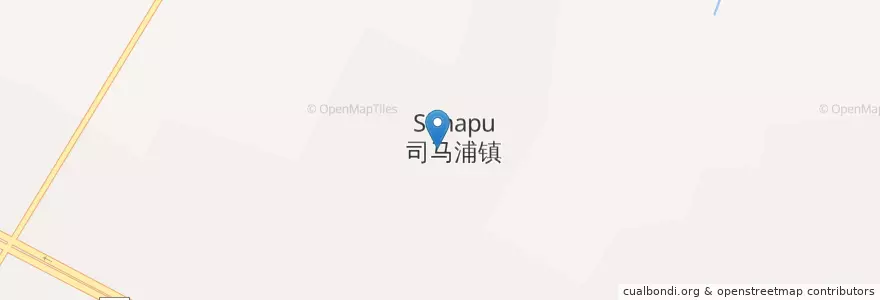 Mapa de ubicacion de 司马浦镇 en 中国, 广东省, 汕头市, 潮南区, 司马浦镇.