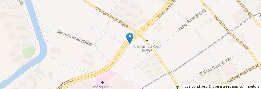 Mapa de ubicacion de McDonald's en الصين, شانغهاي.