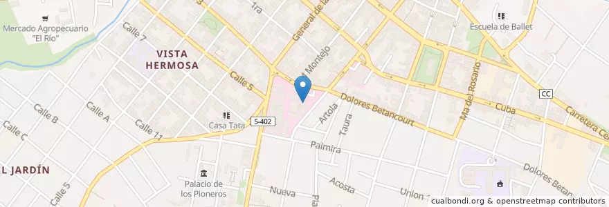 Mapa de ubicacion de ORL en 쿠바, Camagüey, Camagüey, Ciudad De Camagüey.