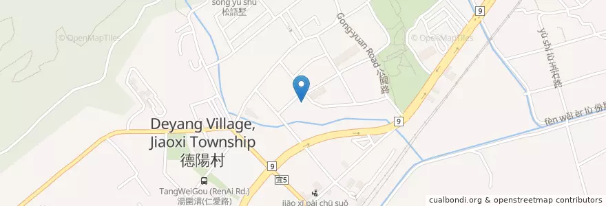 Mapa de ubicacion de East Red Teppanyaki en Taiwan, 臺灣省, 宜蘭縣, 礁溪鄉.