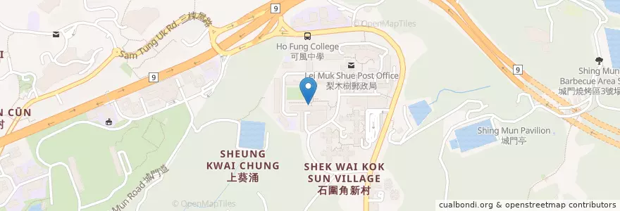 Mapa de ubicacion de 西醫郭任達 Dr. Kwok Yam Tat, Jeremy en China, Guangdong, Hong Kong, Wilayah Baru, 荃灣區 Tsuen Wan District.