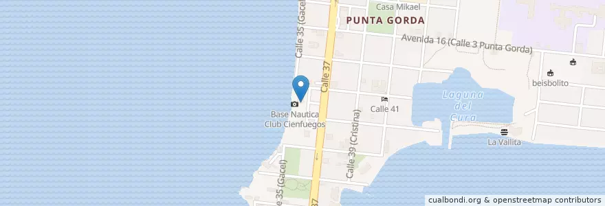 Mapa de ubicacion de La Lobera en Cuba, Cienfuegos, Cienfuegos, Ciudad De Cienfuegos.