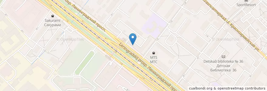 Mapa de ubicacion de Eapteka.ru en Rusia, Центральный Федеральный Округ, Москва, Северный Административный Округ, Район Аэропорт.