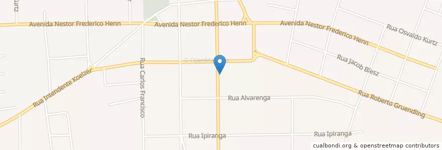 Mapa de ubicacion de Cafeteria Sabor & Aroma en البَرَازِيل, المنطقة الجنوبية, ريو غراندي دو سول, Região Geográfica Intermediária De Santa Cruz Do Sul - Lajeado, Região Geográfica Imediata De Santa Cruz Do Sul, Vera Cruz.