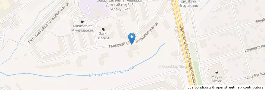 Mapa de ubicacion de Ноль Боль en روسیه, Сибирский Федеральный Округ, استان نووسیبیرسک, Городской Округ Новосибирск.
