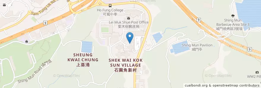 Mapa de ubicacion de 神召會麥嘉倫紀念幼稚園 Assembly of God McLeod Memorial Kindergarten en China, Guangdong, Hongkong, New Territories, 荃灣區 Tsuen Wan District.
